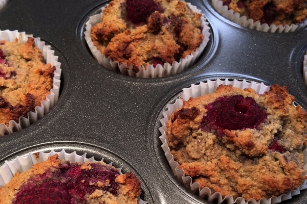 Grain Free Raspberry Muffin